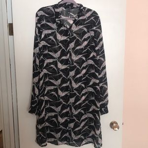 Long tall sally sheer tunic